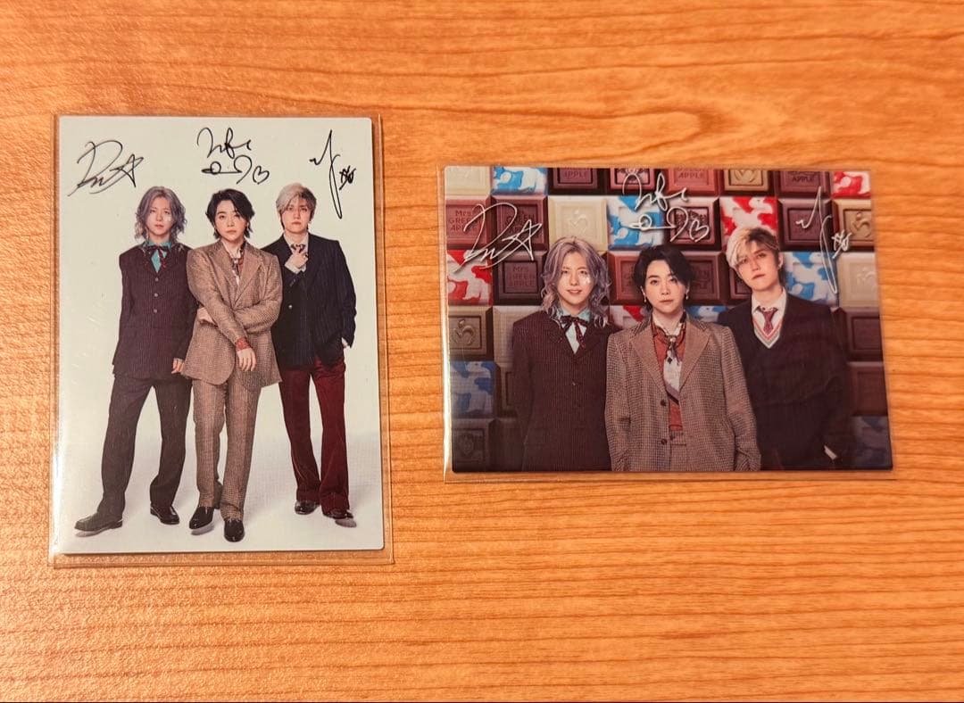 Mrs. GREEN APPLE ポップアップ サイン入り フォトカード　2枚