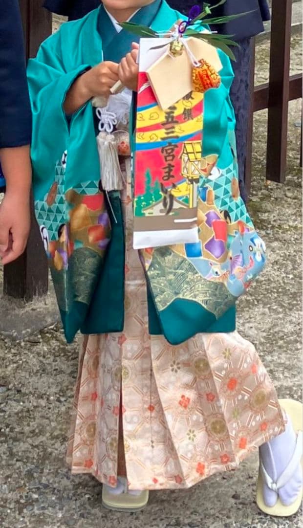 七五三　五歳　男の子　袴　セット