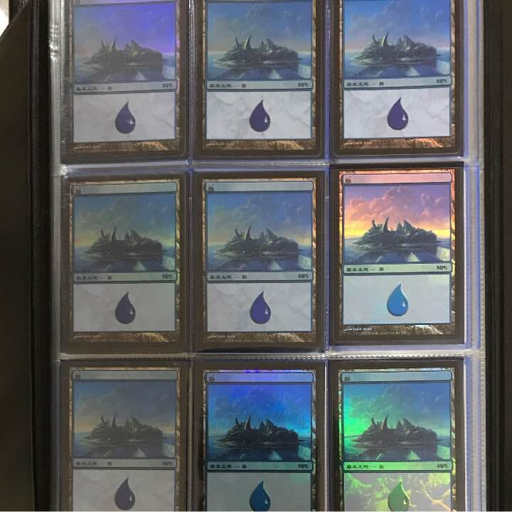 島 MPS ランド foil 9枚セット MTG