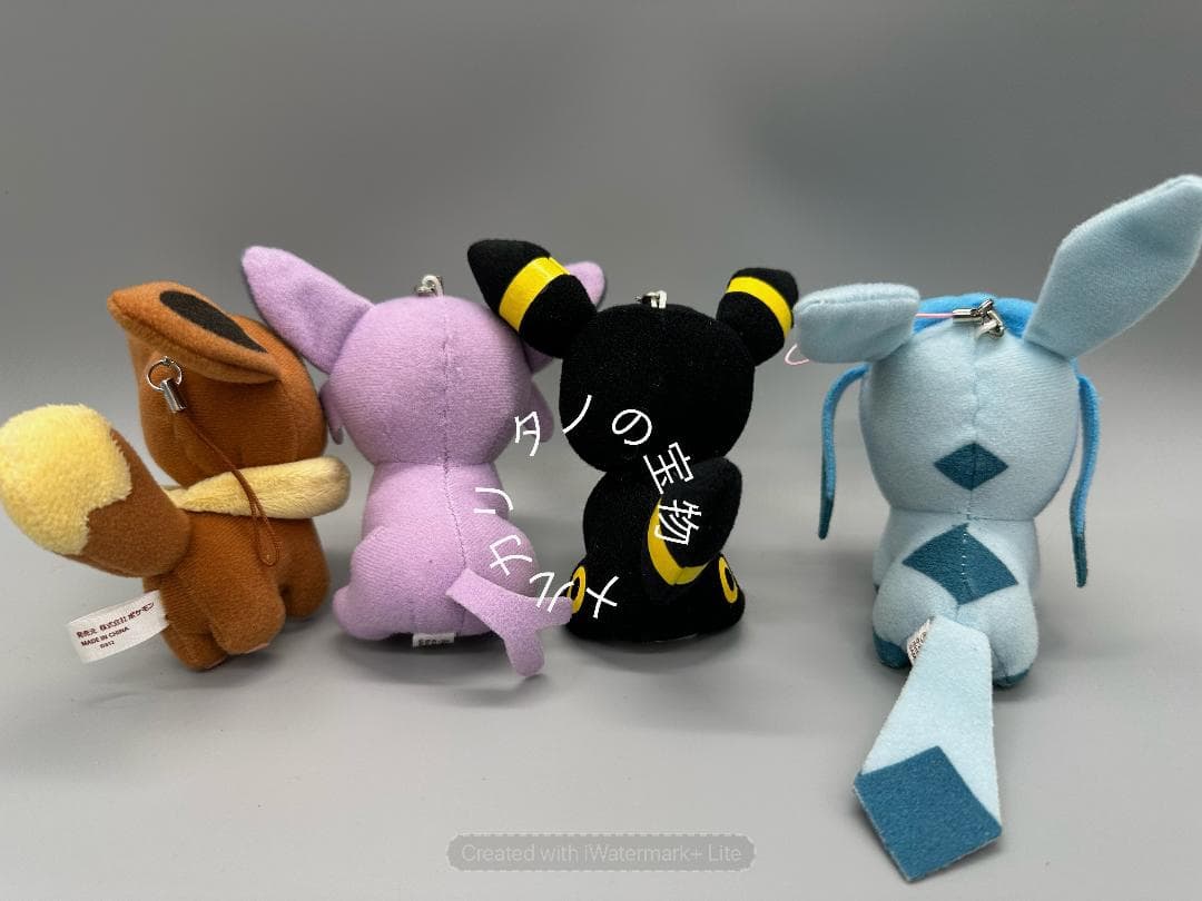 正規品 ポケモンセンター イーブイ エーフィ ブラッキー グレイシア ストラップ