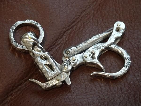 7sense 中山英俊 one make キーチェーン TETORI彫金