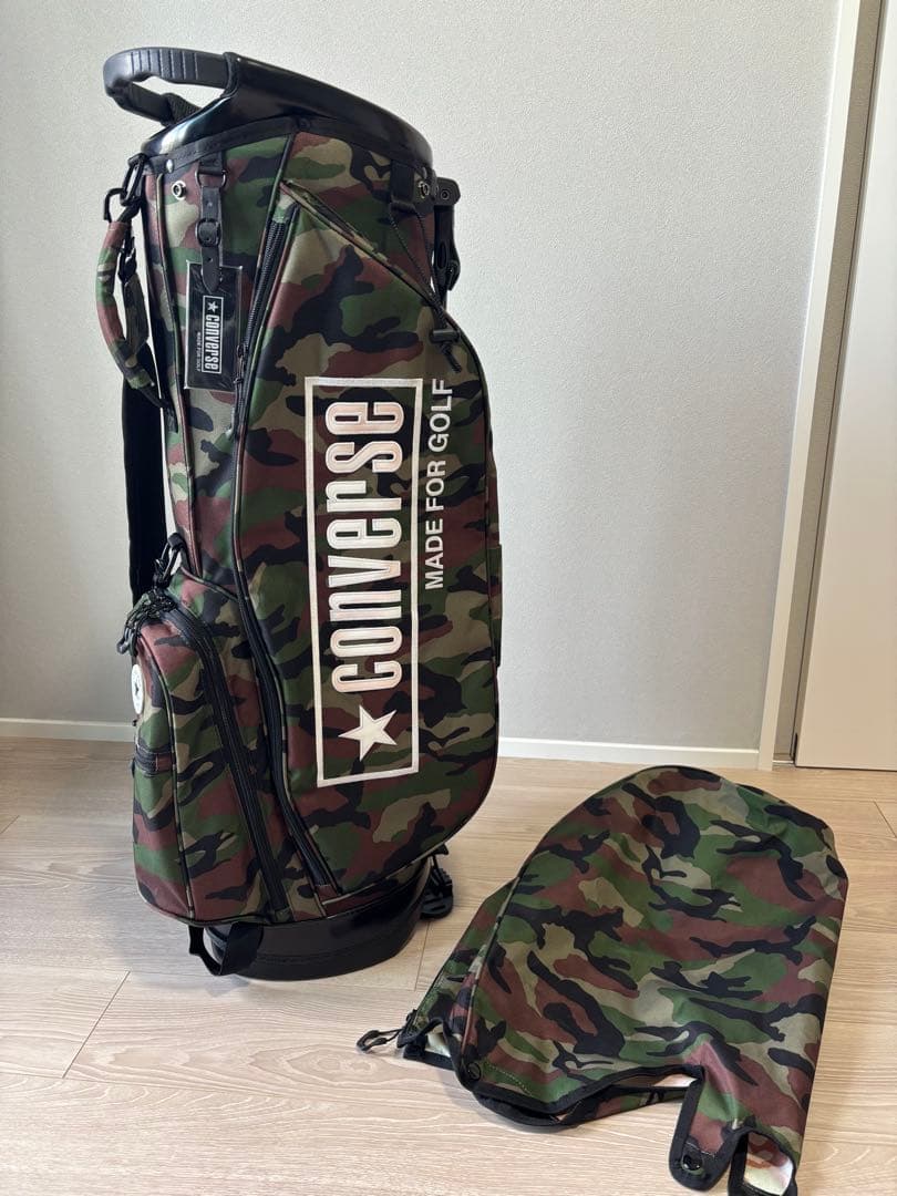 【m memory】CONVERSE 迷彩 ゴルフバッグ