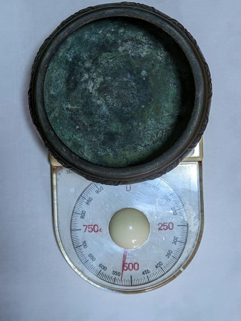 ♦江戸時代 三ツ足 香炉 火入 銅器 銅製 真鍮 コレクション骨董品アンティーク