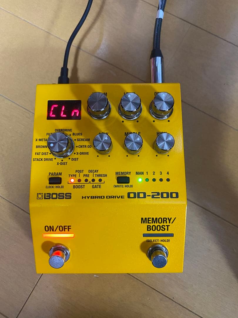 BOSS OD-200 Hybrid Drive ギターエフェクター