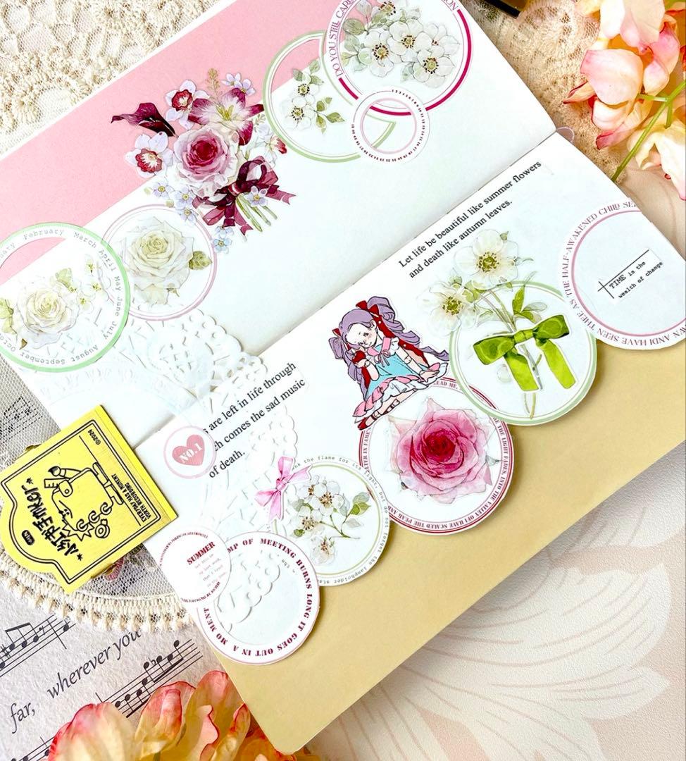 百仓家手帐《甜甜圈》海外マスキングテープ　マステ 【2131】