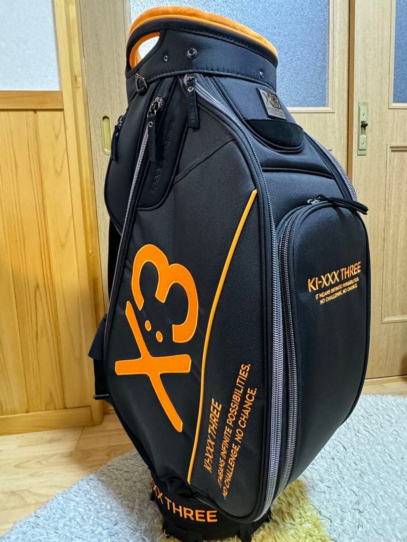 EVEN掲載 キックスリー KI-XXX THREE ツアー型キャディバッグ