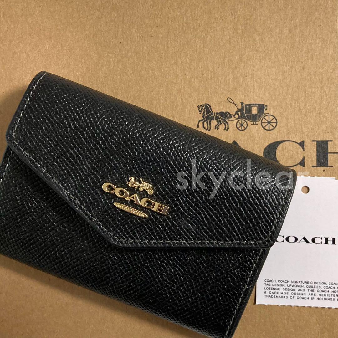 新品❇︎正規品 COACH カードケース 名刺入れ カードホルダー ブラック