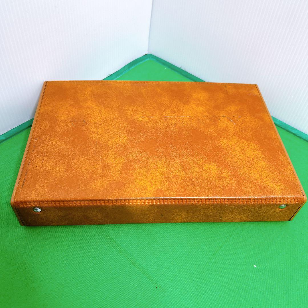 ミズノ　丸一　麻雀牌　背緑