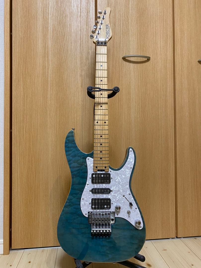 ギター Schecter / SD-II-24-BW aqua blue