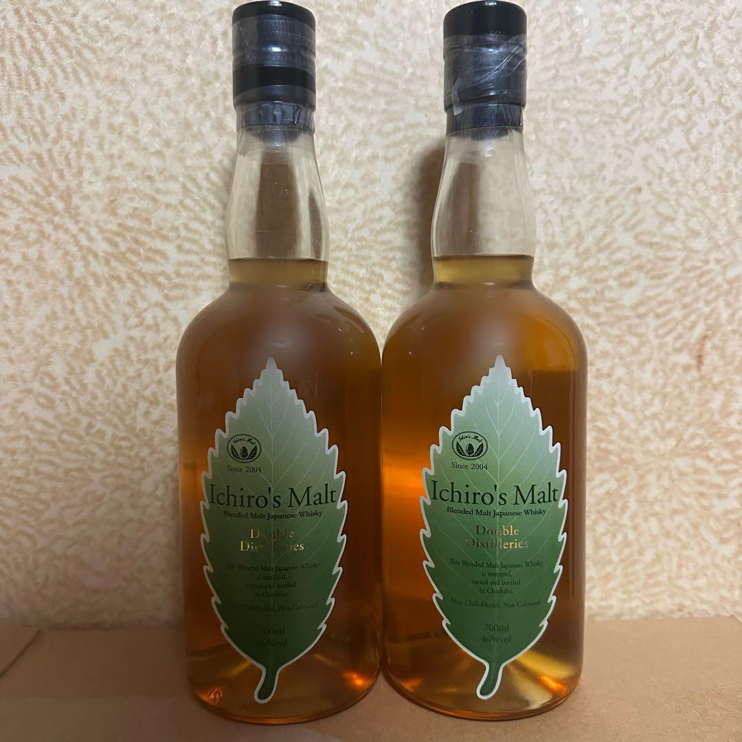 イチローズモルト ダブルディスティラリーズ 旧ラベル 2本 先着