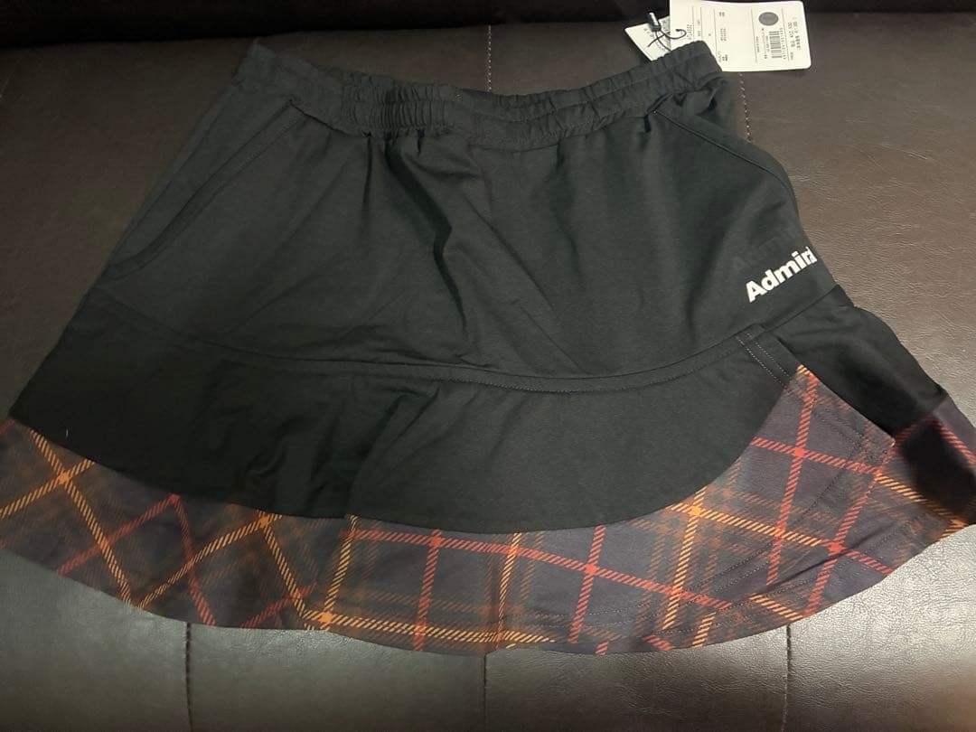 Admira テニススカート M レッド ATLA552