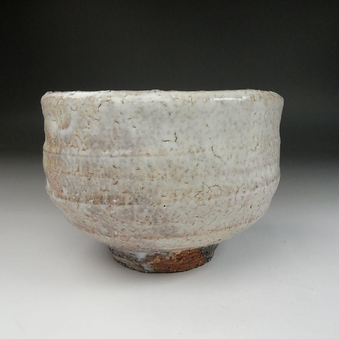 Ｔ６０４　茶碗　『萩茶碗』『天寵窯　兼田昌尚 造』　共箱　抹茶碗　茶道具