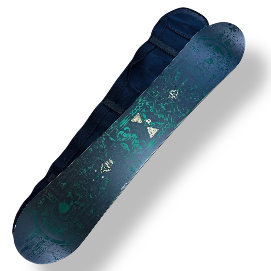 BURTON DEUCE 152cm キャンバー バートン ソフトカバー付き