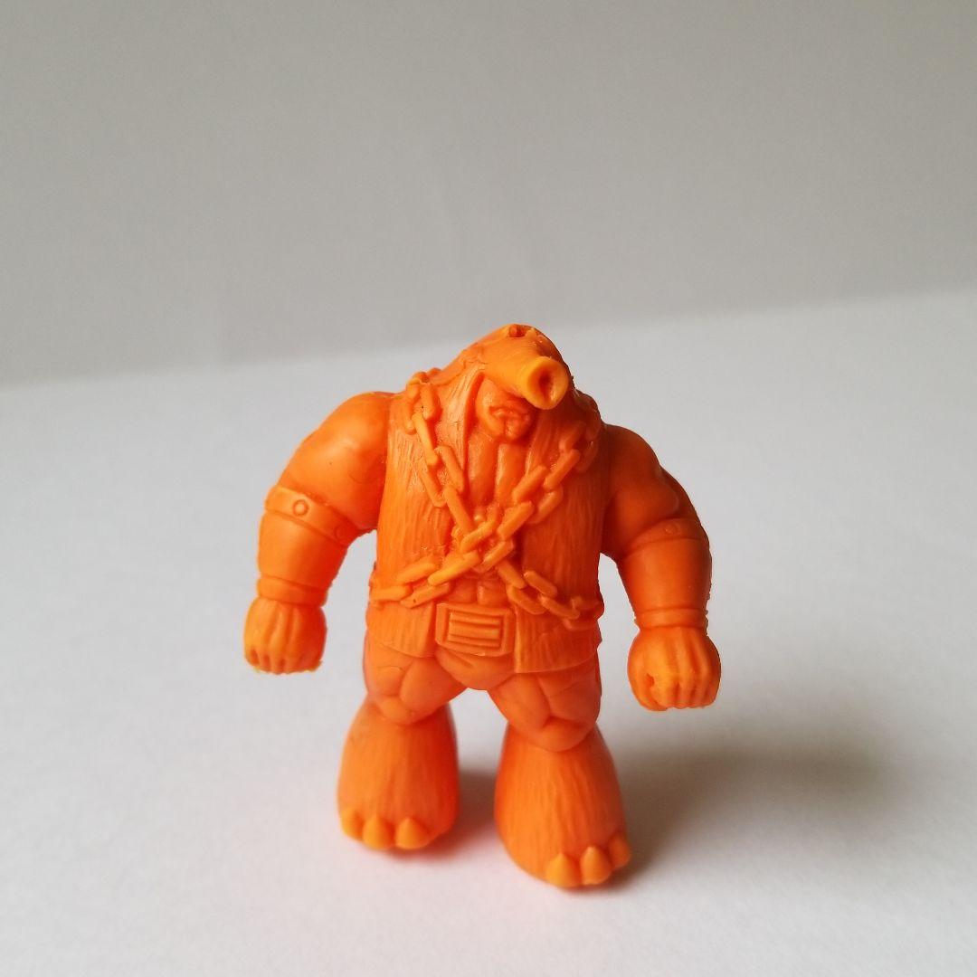 キン肉マン消しゴム「キン消し」　超激レア　募集超人「マンモスマン」橙色　当時もの