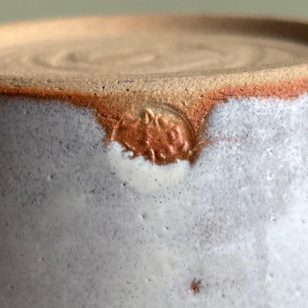 朝鮮唐津耳付細水指 原清和造 水指 茶道具