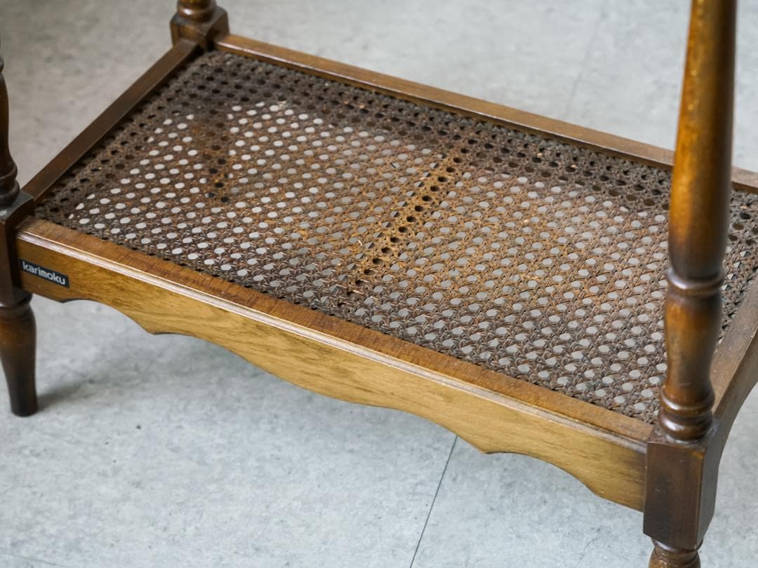 90's karimoku オールドカリモク コロニアル コンソールテーブル