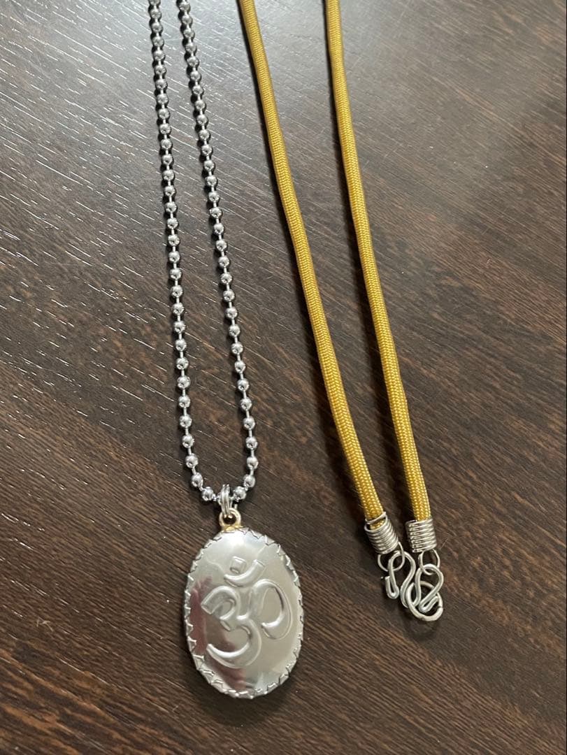ネックレス　ペンダント　ガネーシャ　ヒンドゥー教　アクセサリー　オーム　藤井風