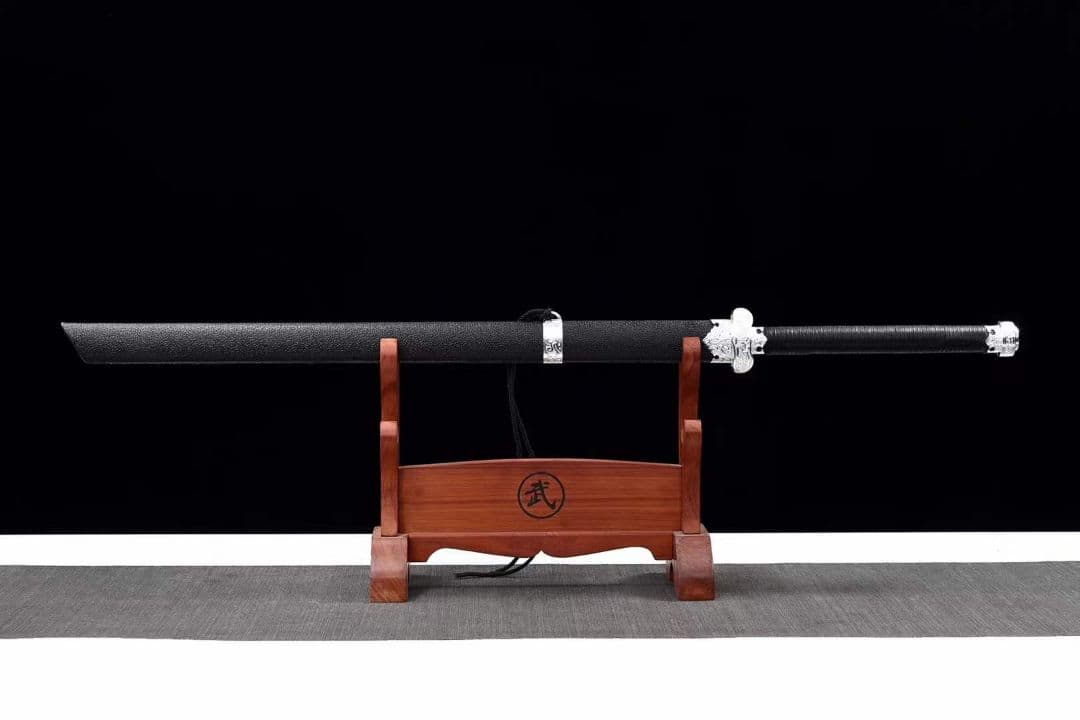 【黒金古刀の万妖王】 古兵器 武具　刀装具　日本刀　模造刀 居合刀 長尺