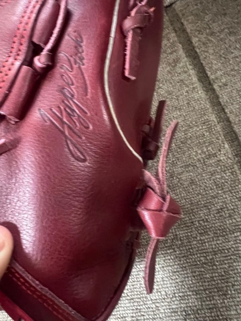Rawlings Hyper Lite 軟式グローブ 赤