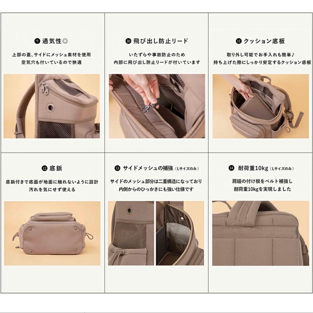 citydog /シティドッグ ネオプレーンバックパック キャリー ブラック L