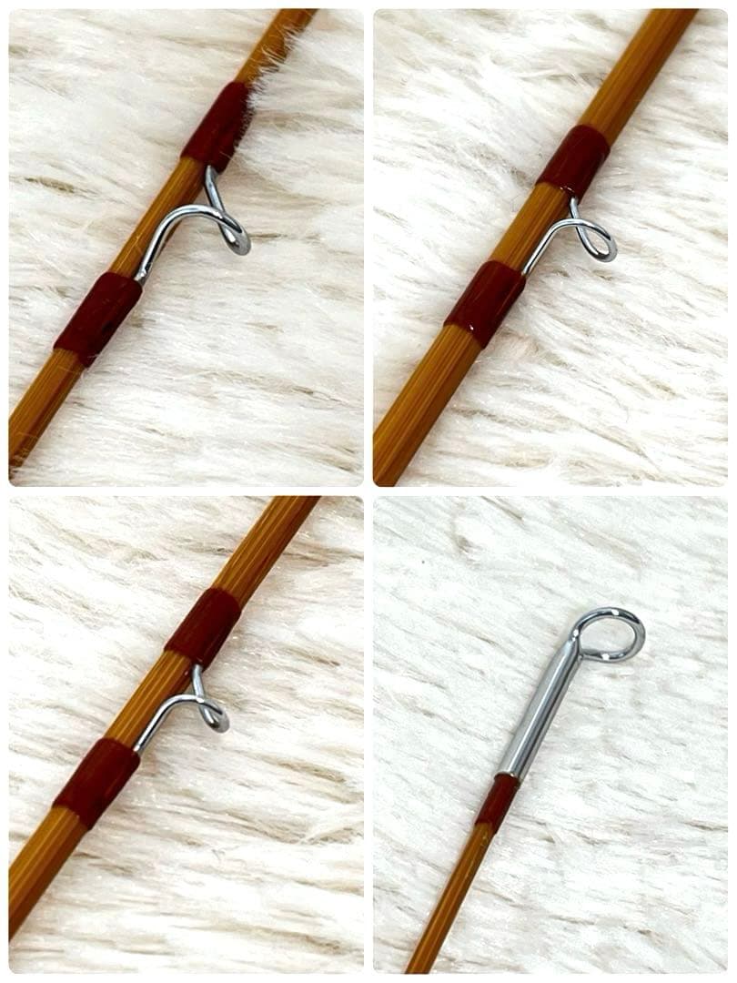 【超希少!】 クリハラロッドクラフト フライロッド バンブーロッド K-203