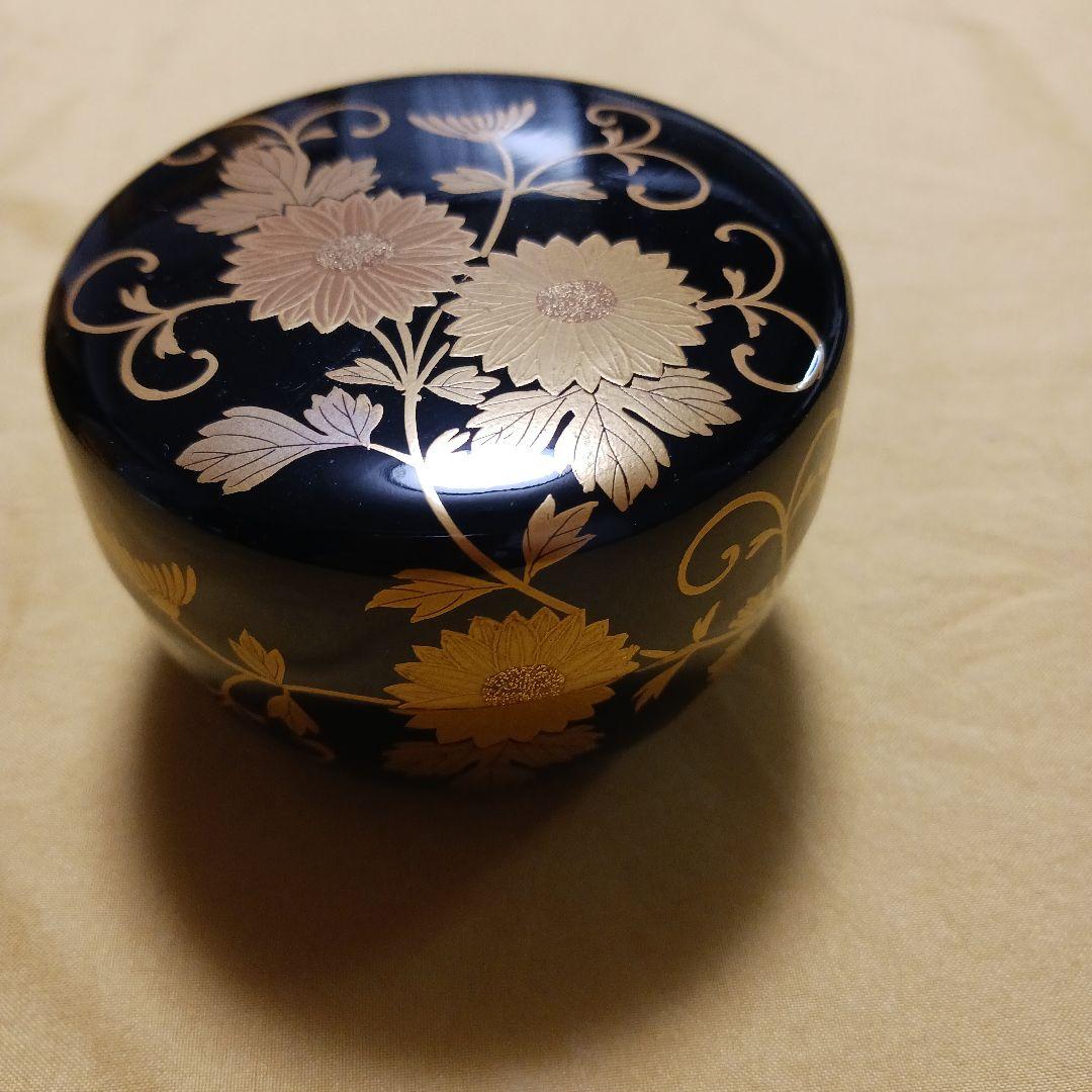 【茶道具】棗　菊　司峰