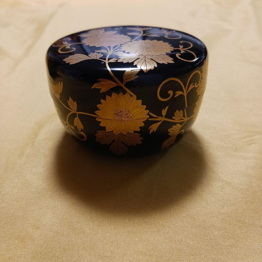 【茶道具】棗　菊　司峰