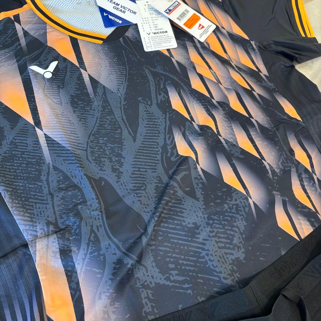 【奈良岡功大着用モデル】victor 上下セットアップLサイズ日本代表ヨネックス