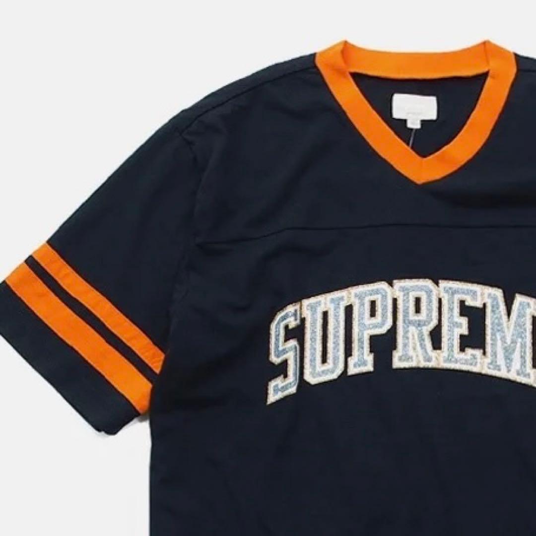 シュプリーム SUPREME Glitter Arc Football Top