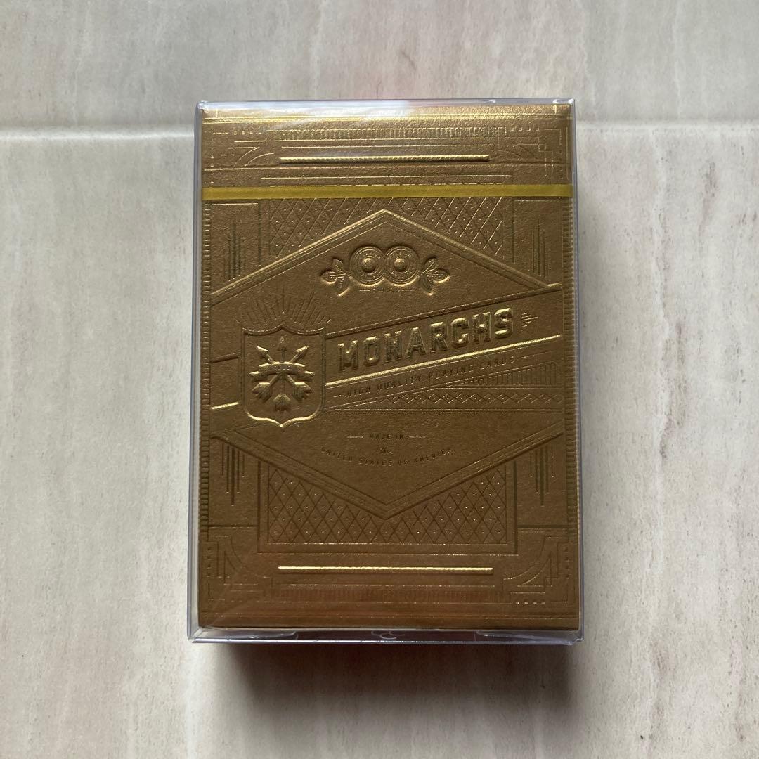 トランプ Monarchs Gold On Gold Limited Edition