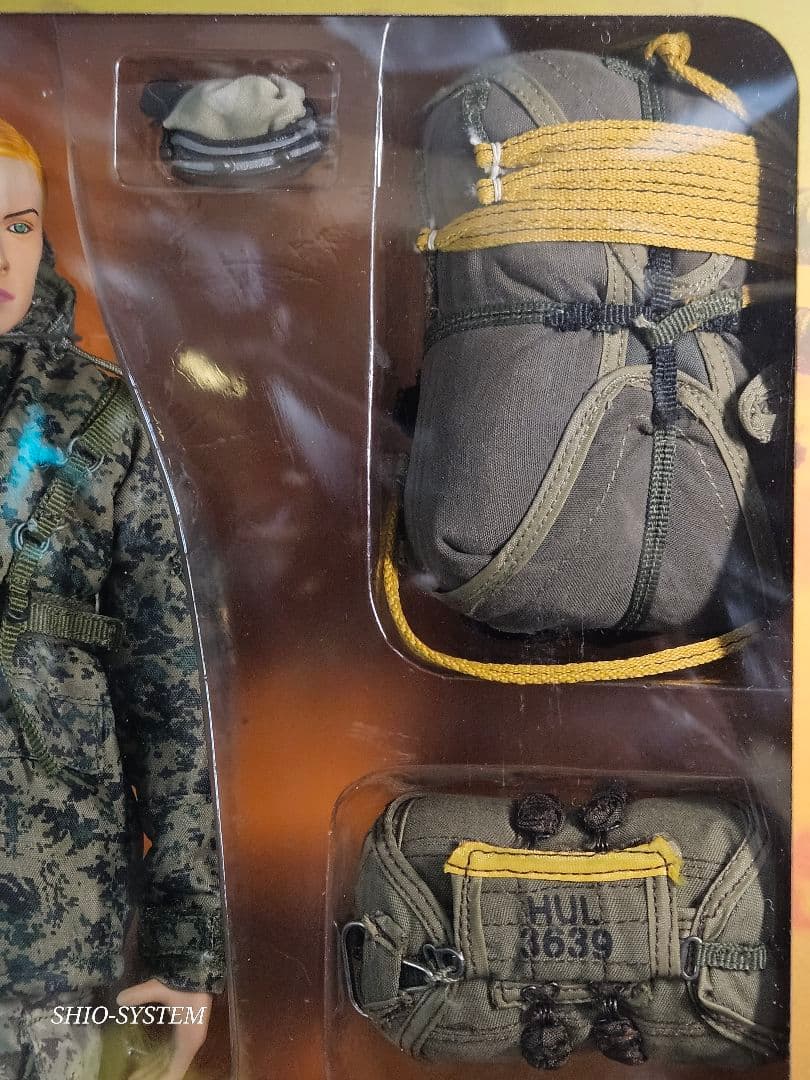 【未使用品】ホットトイズ 1/6 アメリカ海兵隊 女性兵士