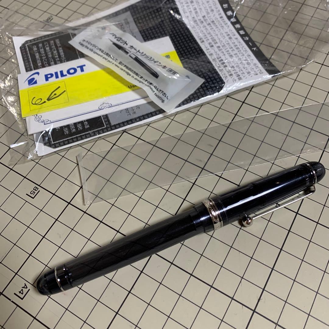 パイロット カスタム #74 透明ブラック