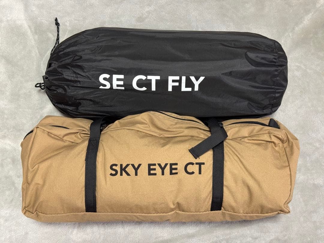 SKY EYE CT自立式コットテントgoglamping 専用フライシート付き
