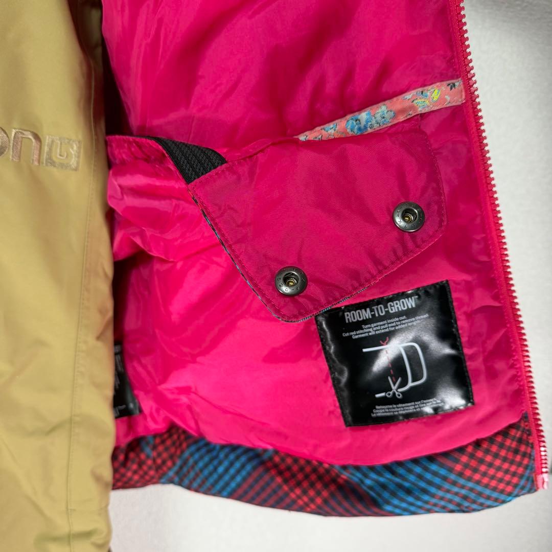 BURTON バートン チェック　スキーウェア スノーボードウェア 160上下