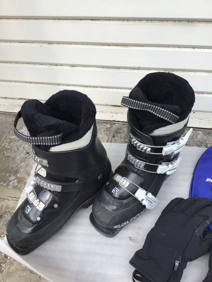スキー板 ビンディング付き、ブーツ、おまけ付き #169