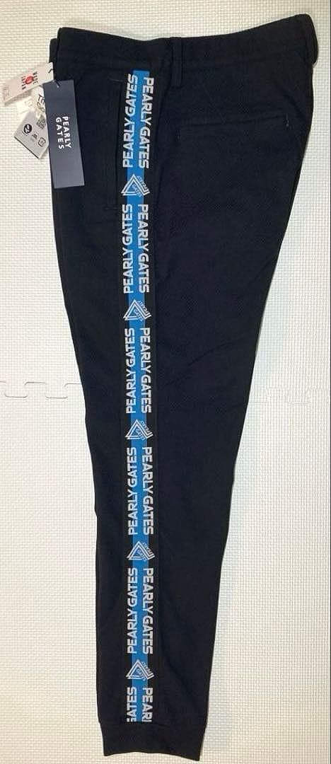 パーリーゲイツ リンクスジャガードカルゼ ジョガーパンツ（NAVY／5）