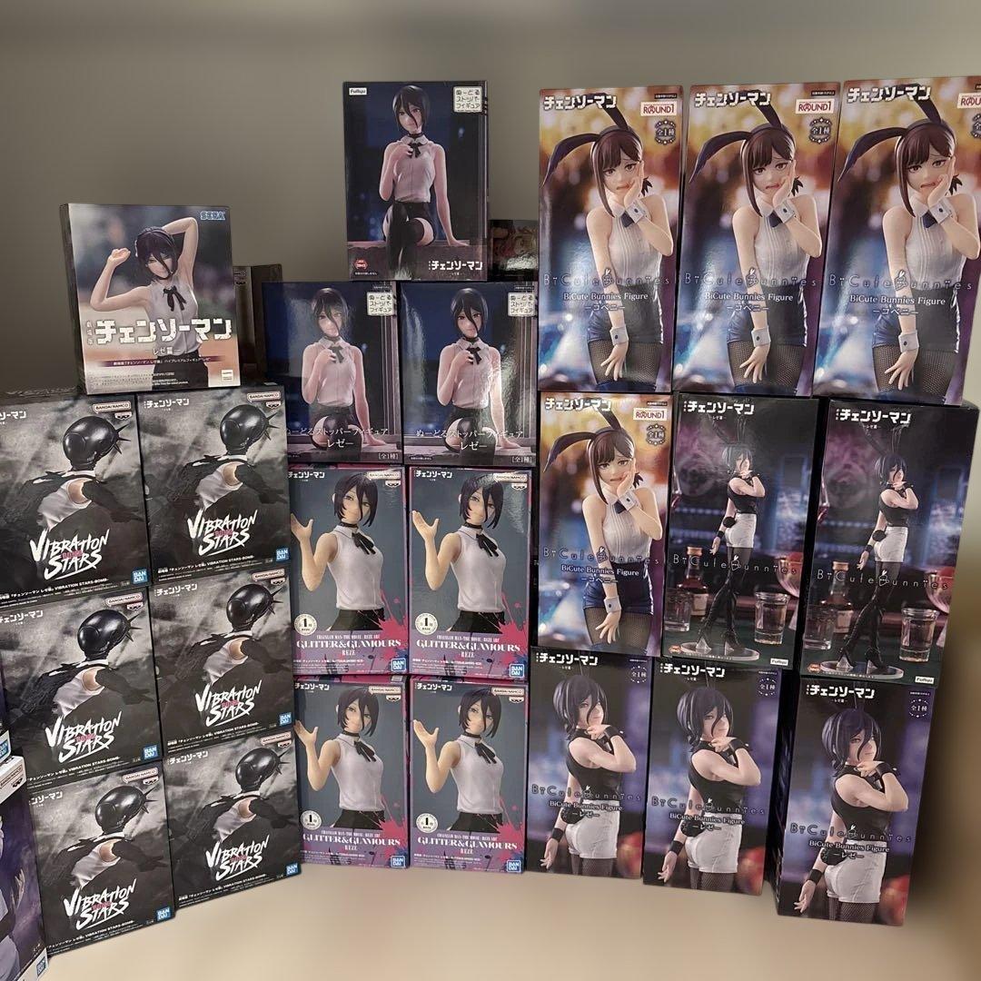 チェンソーマンフィギュア　レゼ、コベニ