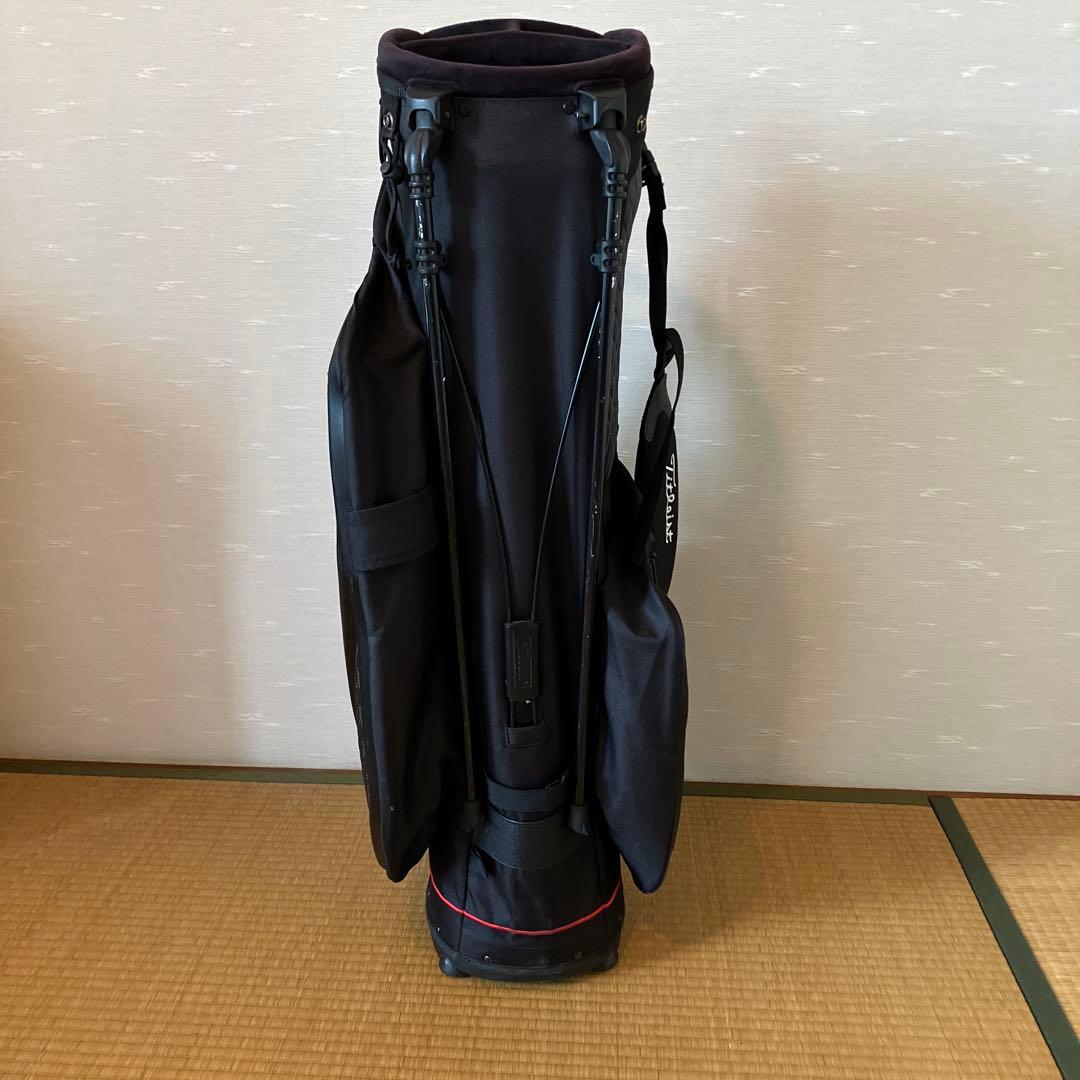 Titleist キャディバッグ ブラック/レッド