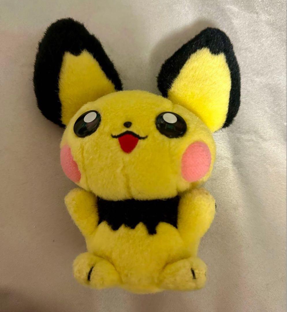 【値下げ中】レア TOMY トミー ポケモン　ぬいぐるみ　ピチュー 初期　レトロ