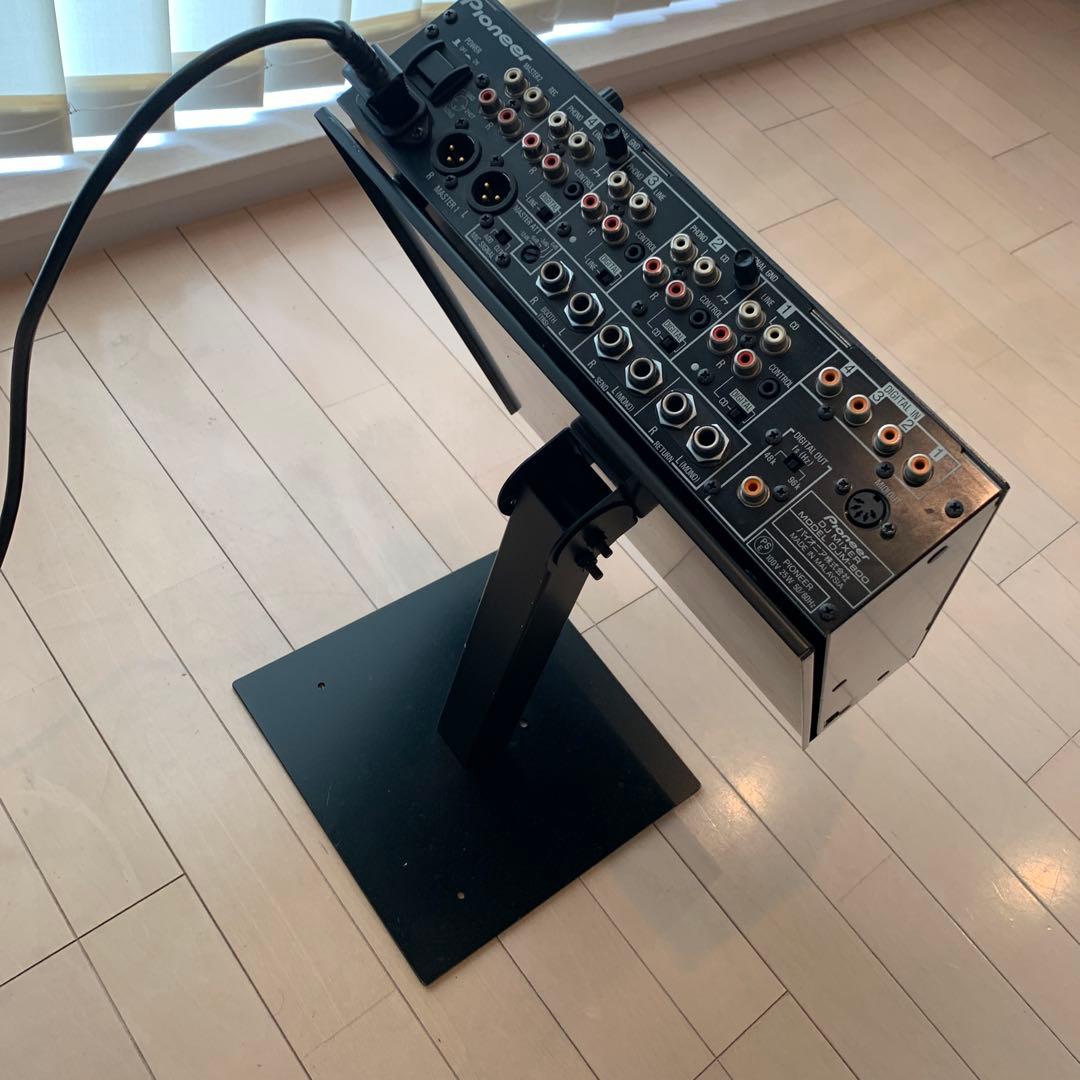Pioneer DJM-800 DJミキサー　 角度調整ミキサー専用スタンド付