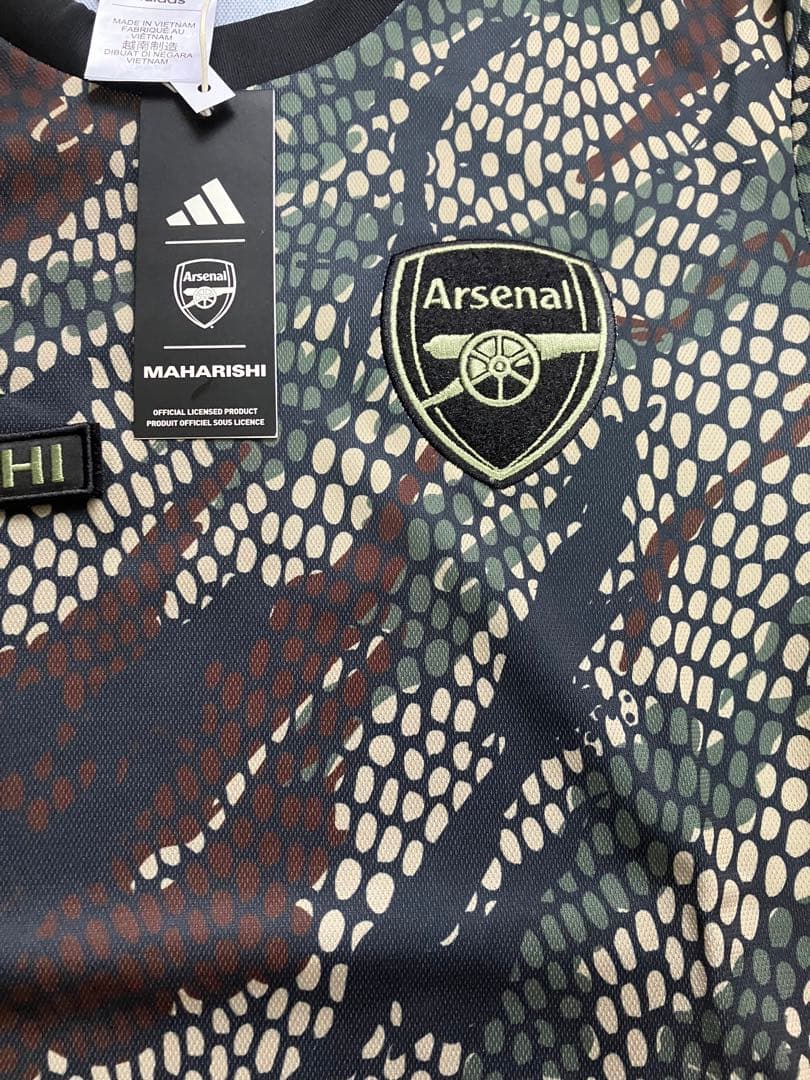 アーセナルFC×MAHARISHI ジャージー