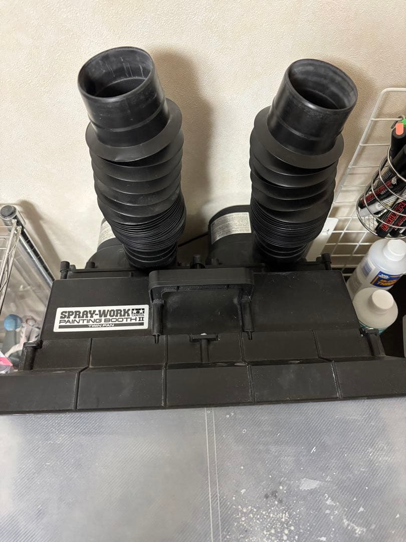 タミヤ ペインティングブースⅡ ツインファン 塗装ブース