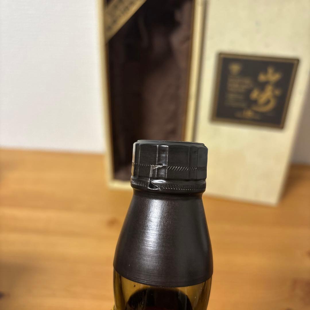 サントリーピュアモルトウイスキー　山崎18年　初期ラベル【番号無し】　箱付未開封