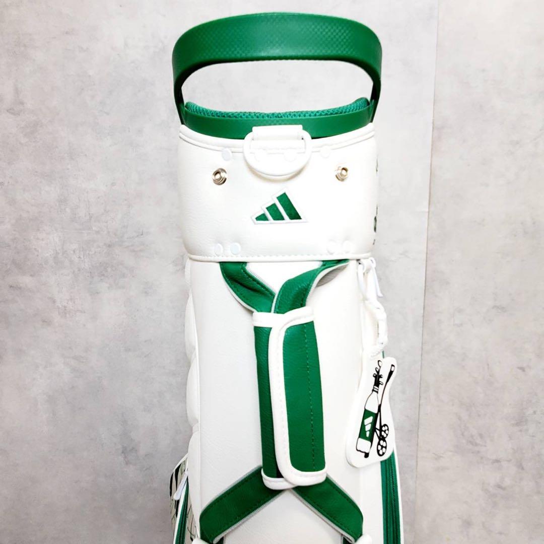 アディダス PLAY GREEN グラフィック スタンド式 キャディバッグ