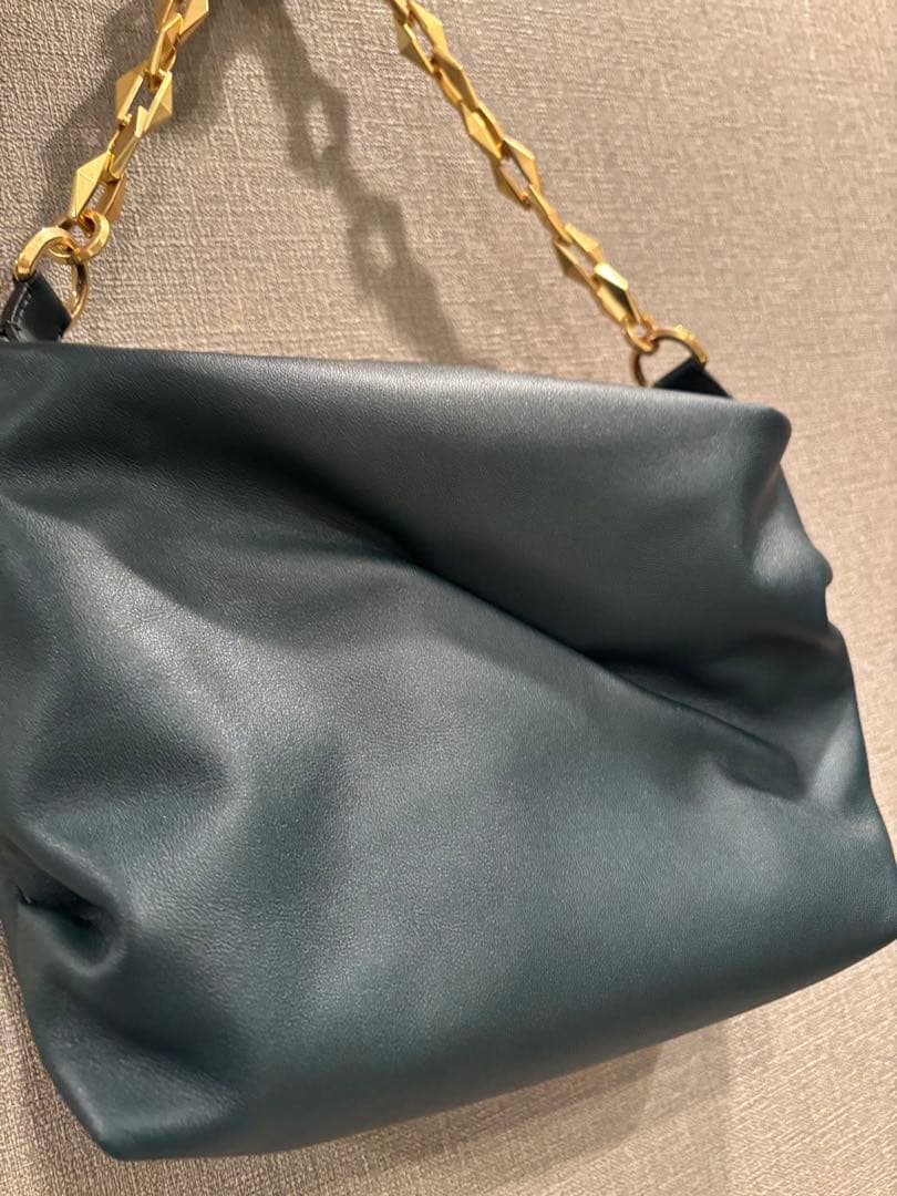 【美品！】ジミーチュウ　ダイヤモンド　ソフトホーボーバッグ