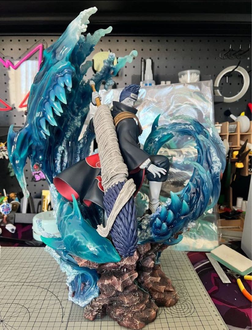 NARUTO ナルト 干柿鬼鮫 ガレージキット ガレキ スタチュー①④