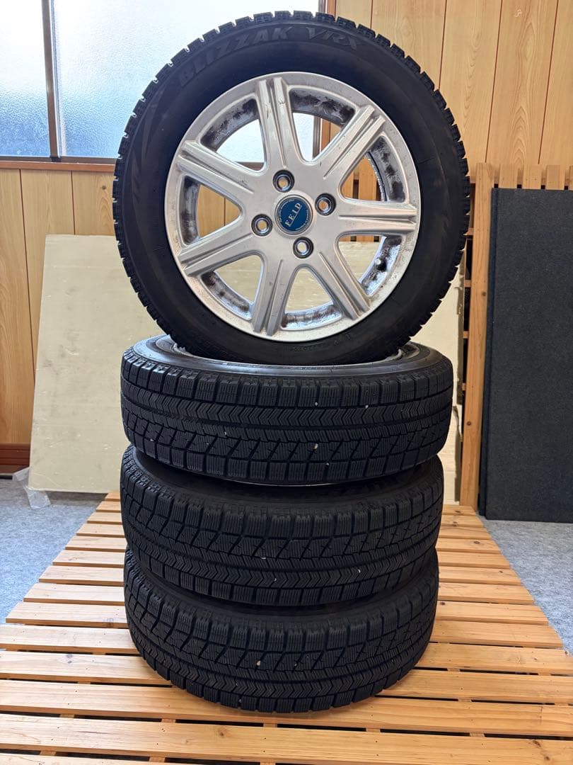 タントにて使用 スタッドレス・ホイール4本 セット