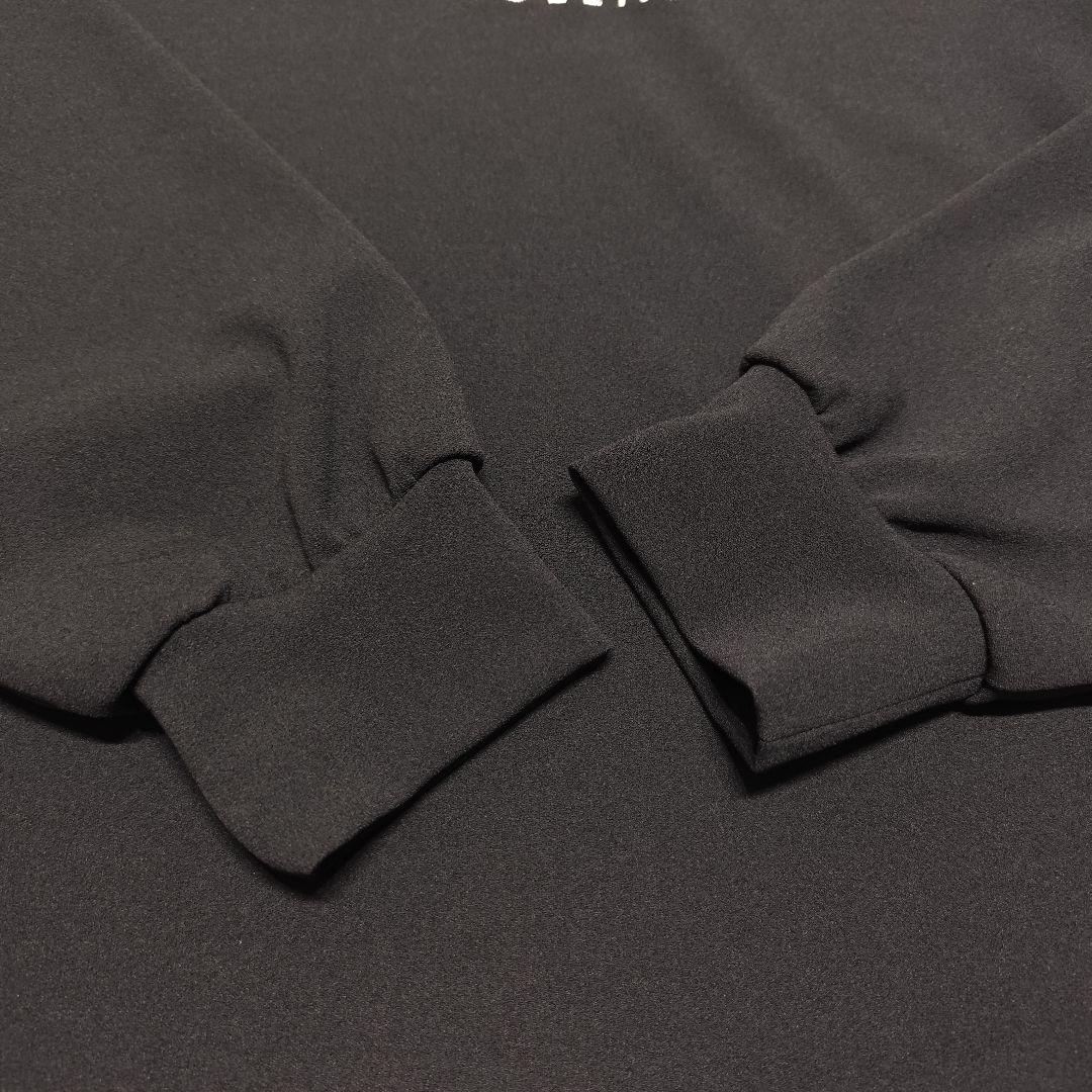 美品！CULLNI ロゴ刺繍 ロングスリーブカットソー 24SSブラック 1