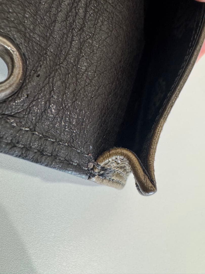 CHROME HEARTSグロメット付きカードケース　カモフラ　迷彩　名刺入れ