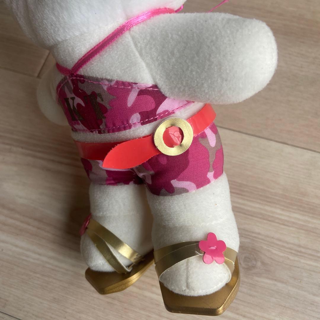 サンリオ　キティ 迷彩水着 ぬいぐるみ　激レア　平成レトロ　ギャルキティ 当時物